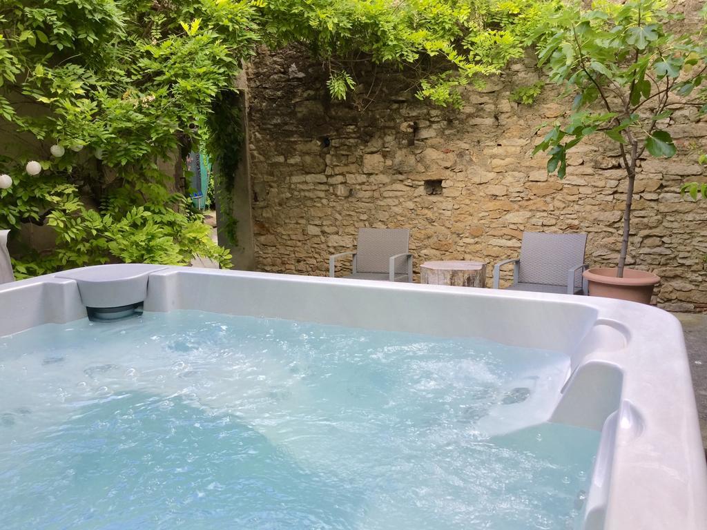 Maison De Maitre A Bram # Jacuzzi 외부 사진