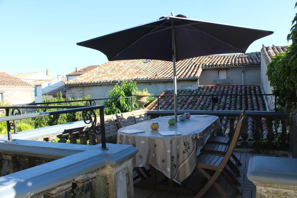 Maison De Maitre A Bram # Jacuzzi 외부 사진