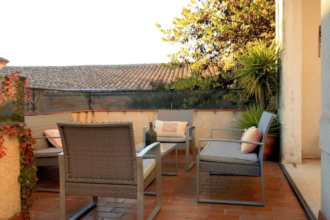 Maison De Maitre A Bram # Jacuzzi 외부 사진