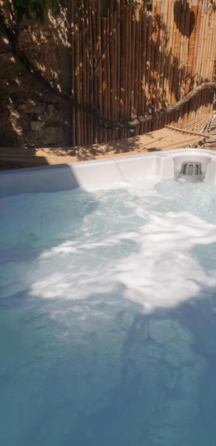 Maison De Maitre A Bram # Jacuzzi 외부 사진